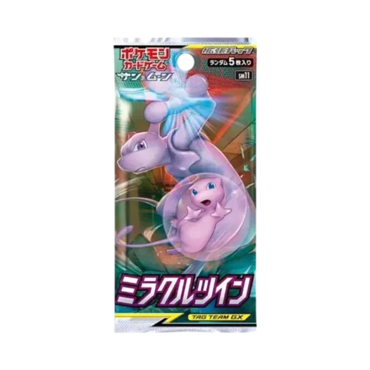 포켓몬 TCG 썬&문 확장팩 미라클 트윈 팩 (5장/일어판) 카드 이미지