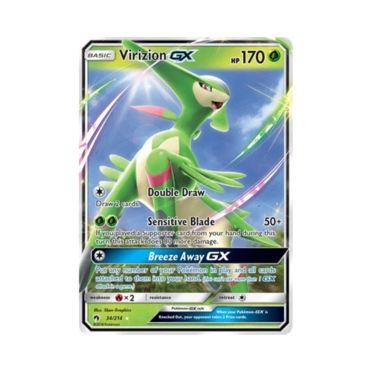 포켓몬 TCG 비리디온 GX RHG 로스트 썬더 (영문판)
