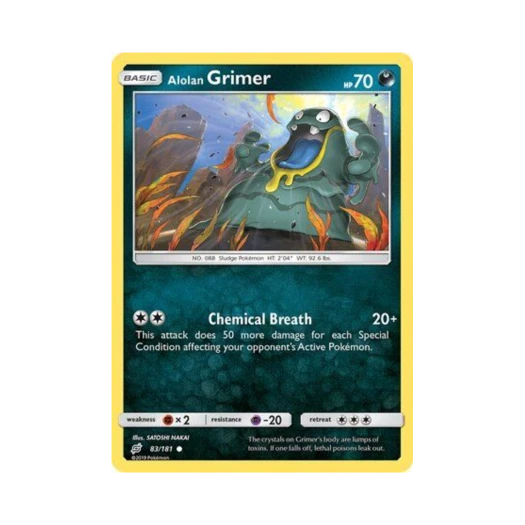 포켓몬 TCG 알로라 질퍽이 C 팀업 (영문판)