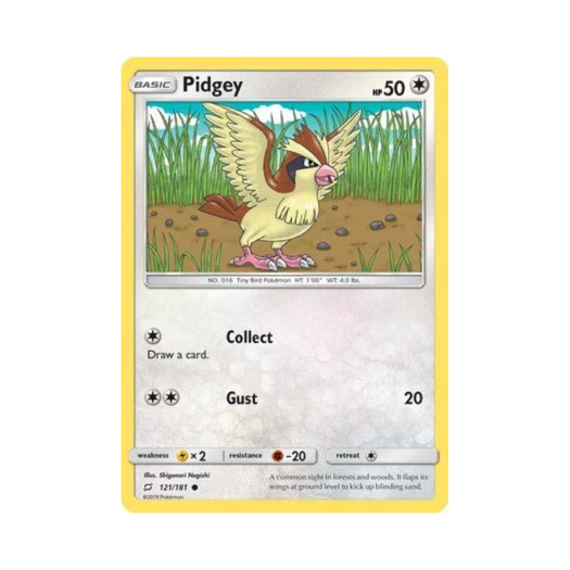 Pokemon TCG Pidgey C Team Up (English Ver.)
