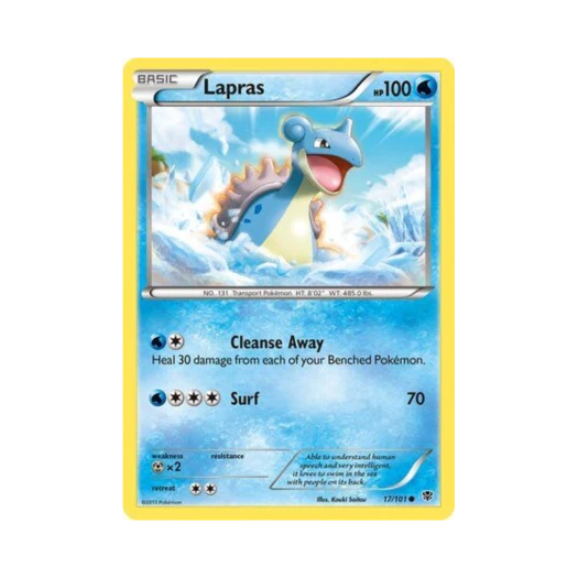 포켓몬 TCG 라프라스 C 플라스마 블라스트 (영문판)