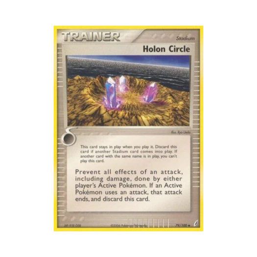 포켓몬 TCG 홀론 서클 U EX 크리스탈 가디언스 (영문판)