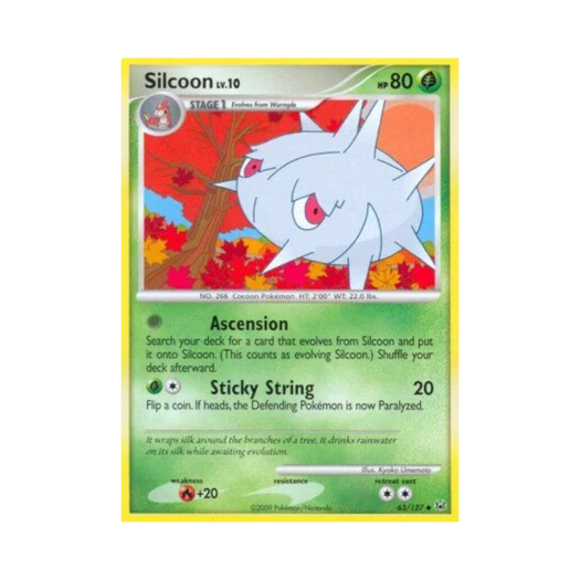 포켓몬 TCG 실쿤 U 플래티넘 (영문판)