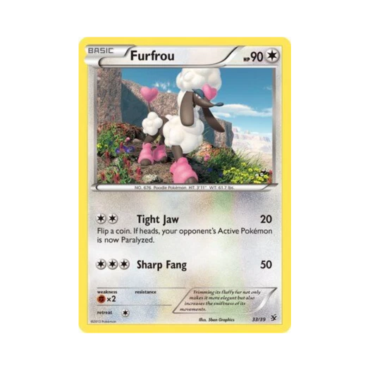 Pokemon TCG Furfrou Kalos Starter Set (English Ver.)