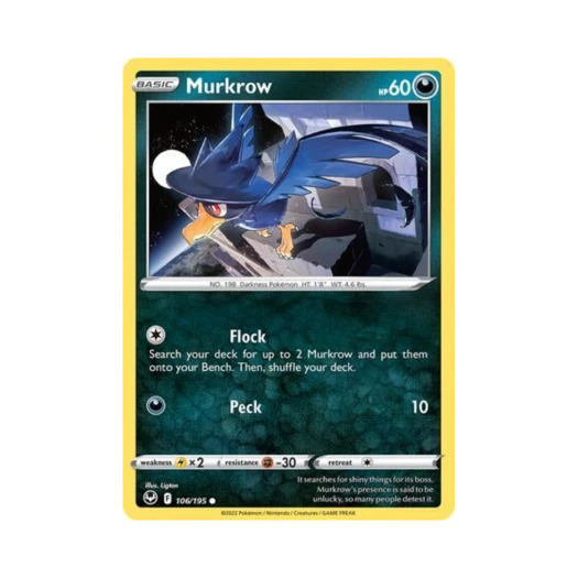 포켓몬 TCG 니로우 C 실버 템페스트 (영문판)