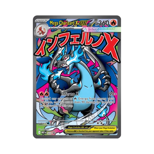 Pokemon TCG Mega Charizard X ex Mega Evolution Promos (English Ver.)
