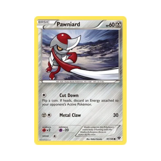 포켓몬 TCG 자망칼 C XY (영문판)