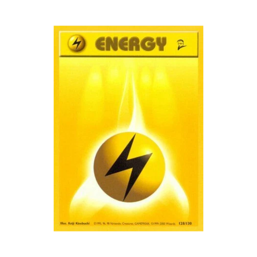 Pokemon TCG Lightning Energy Base Set 2 (English Ver.)
