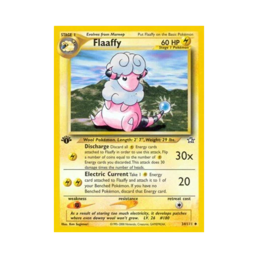 포켓몬 TCG 보송송 U 네오 제네시스 (영문판)