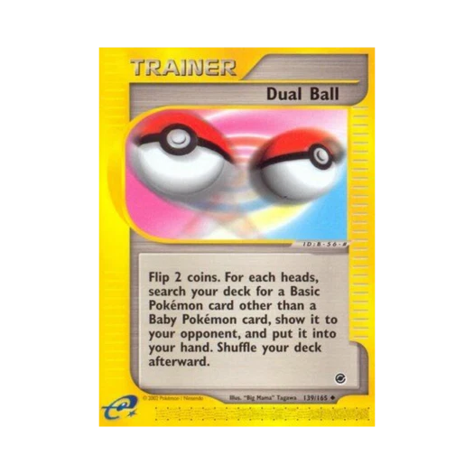 Pokemon TCG Dual Ball U Expedition Base Set (English Ver.)