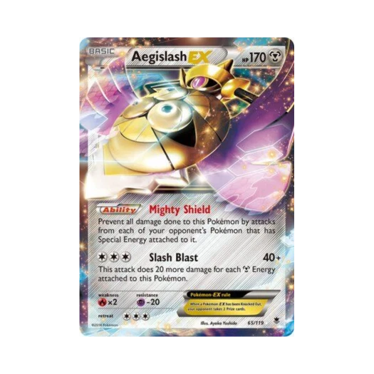 Pokemon TCG Aegislash EX RHE Phantom Forces (English Ver.)