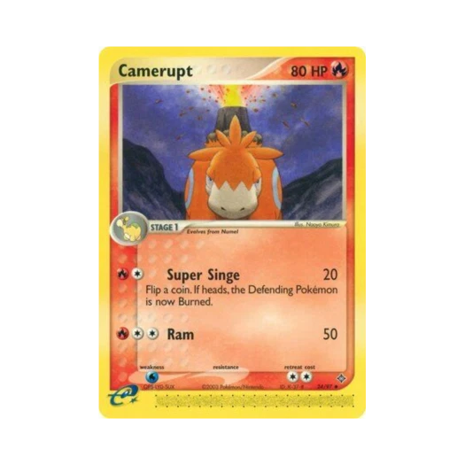 포켓몬 TCG 폭타 U EX 드래곤 (영문판)