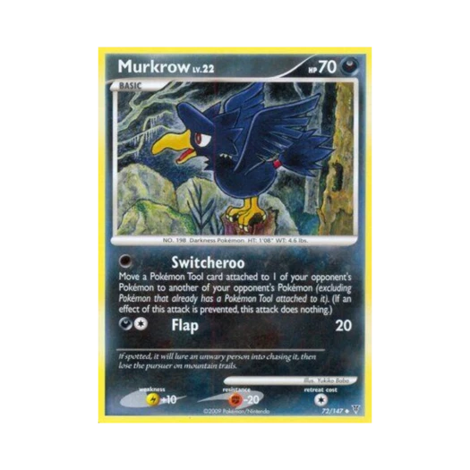 Pokemon TCG Murkrow U Supreme Victors (English Ver.)