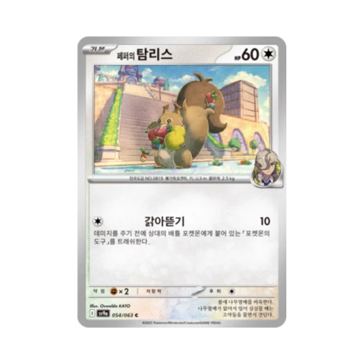 포켓몬 TCG 페퍼의 탐리스 C 열풍의 아레나 (한글판)