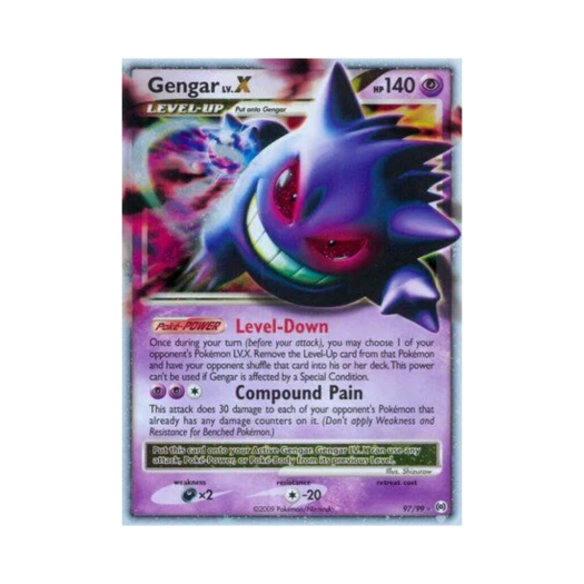 포켓몬 TCG 팬텀 LV.X RHL 아르세우스 (영문판)