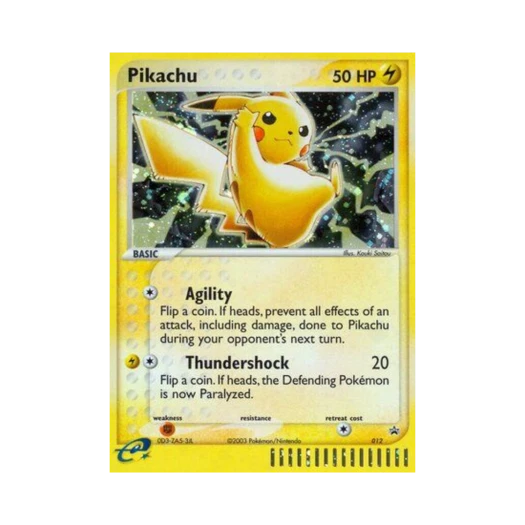 포켓몬 TCG 피카츄 P 닌텐도 프로모카드 (영문판)