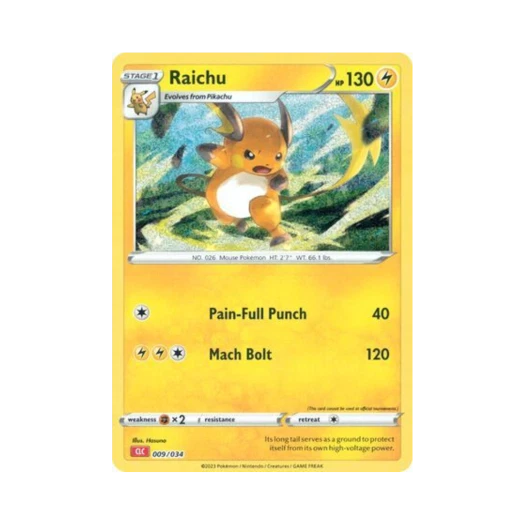 Pokemon TCG Raichu Pokemon TCG Classic (English Ver.)