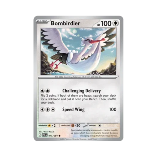 포켓몬 TCG 떨구새 C 피치 블랙 (영문판) 카드 이미지