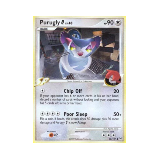 Pokemon TCG Purugly G C Platinum (English Ver.)