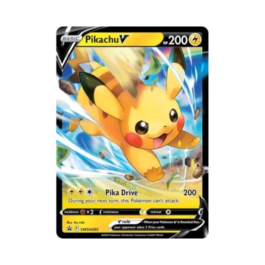 포켓몬 TCG 피카츄 V P 소드 & 실드 프로모카드 (영문판)