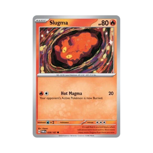포켓몬 TCG 마그마그 C 트와일라잇 마스커레이드 (영문판) 카드 이미지