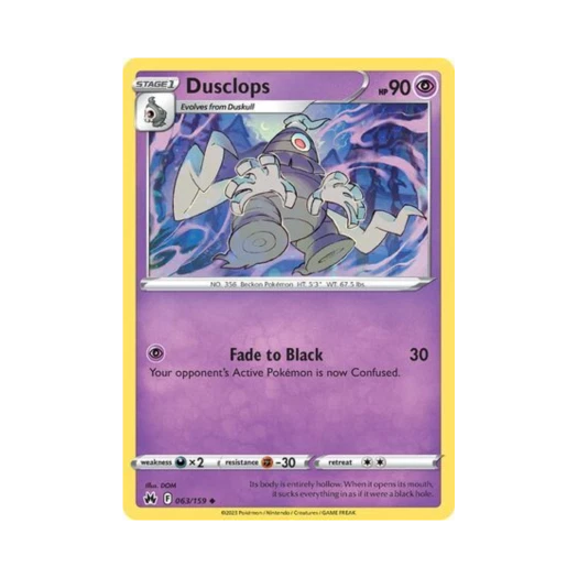 포켓몬 TCG 미라몽 U 크라운 제니스 (영문판)