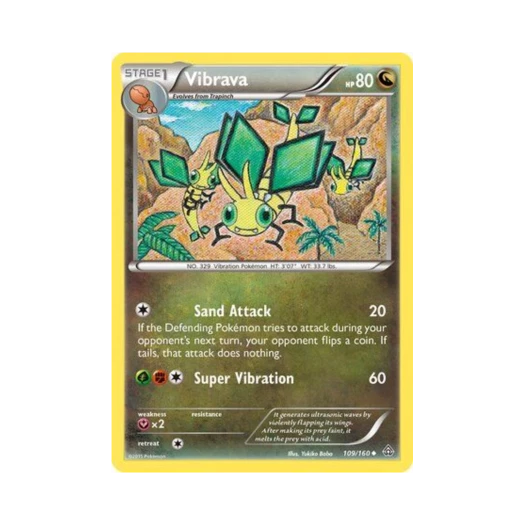 포켓몬 TCG 비브라바 U 프라이멀 크래시 (영문판)