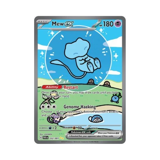 Pokemon TCG Mew ex SIR Paldean Fates (English Ver.)