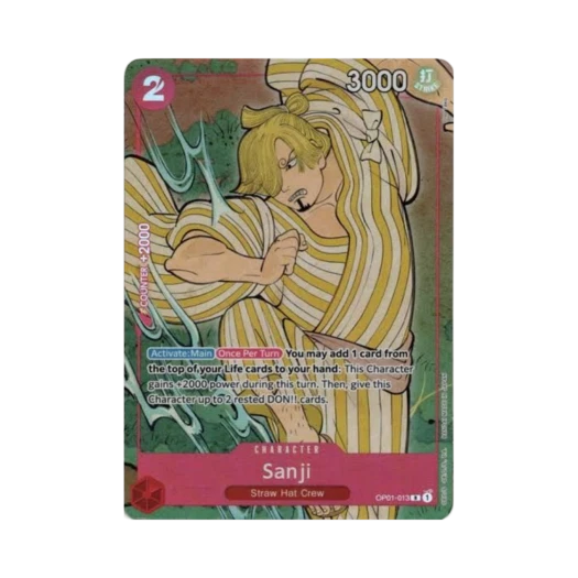 원피스 TCG 상디 R OP01-013 영문판 1주년 기념 세트 (영문판) 상품 이미지
