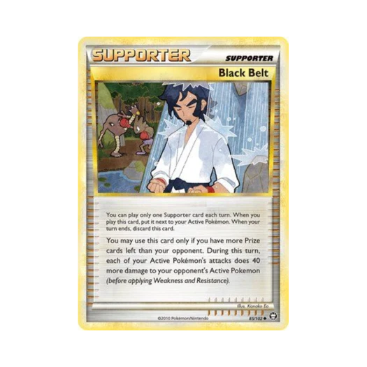 Pokemon TCG Black Belt U Triumphant (English Ver.)