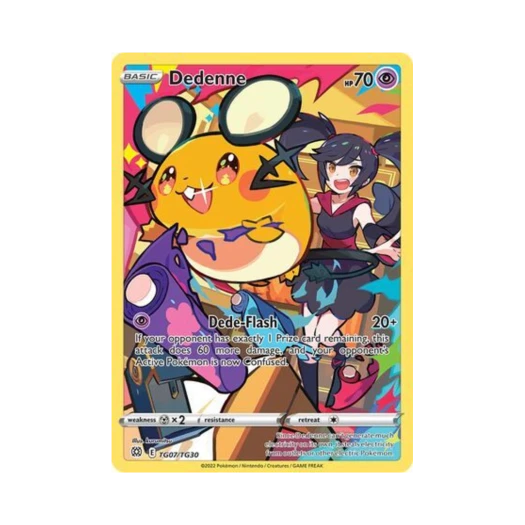 Pokemon TCG Dedenne RH Brilliant Stars (English Ver.)