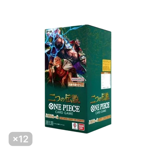 원피스 TCG OP-08 부스터 팩 두 전설 12 박스 (288팩/일어판) 상품 이미지