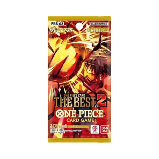 원피스 TCG PRB-02 프리미엄 부스터 팩 제2탄 원피스 카드 더 베스트 Vol.2 팩 (10장/일어판) 상품 이미지