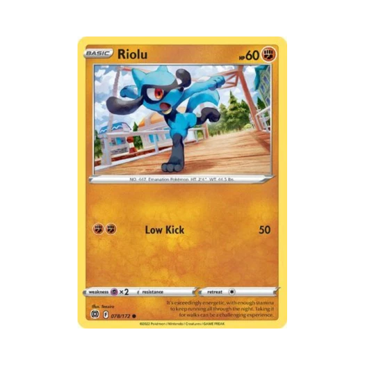 포켓몬 TCG 리오르 C 브릴리언트 스타즈 (영문판)