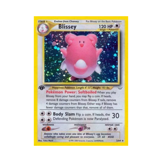 Pokemon TCG Blissey RH Neo Revelation (English Ver.)
