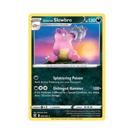 포켓몬 TCG 가라르 야도란 R 배틀 스타일즈 (영문판)