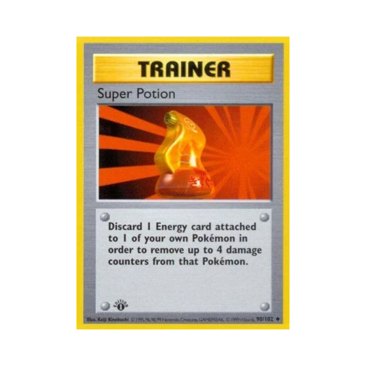 Pokemon TCG Super Potion U Base Set (English Ver.)