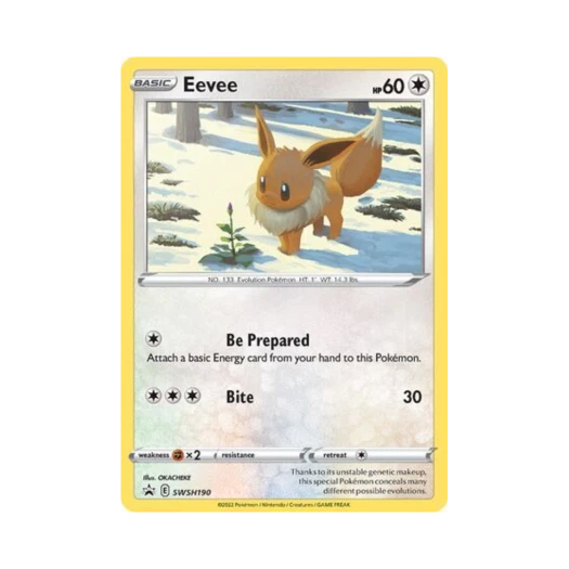 Pokemon TCG Eevee P Sword & Shield Promos (English Ver.)