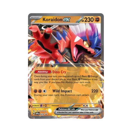 Pokemon TCG Koraidon ex P Scarlet & Violet Promos (English Ver.)
