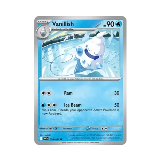 포켓몬 TCG 바닐리치 C 화이트플레어 (영문판) 카드 이미지