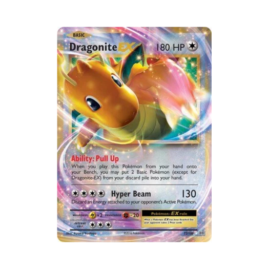 포켓몬 TCG 망나뇽 EX RHE 에볼루션즈 (영문판)