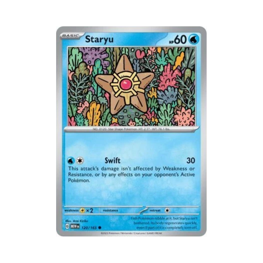 포켓몬 TCG 별가사리 C 스칼렛 & 바이올렛 151 (영문판) 카드 이미지