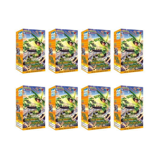 포켓몬 TCG XY 확장팩 에메랄드 브레이크 8 박스 (총 240팩/한글판)