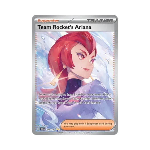 포켓몬 TCG 로켓단의 아테나 SIR 데스티니드 라이벌스 (영문판)