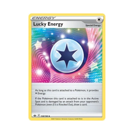 포켓몬 TCG 럭키 에너지 U 칠링 레인 (영문판)