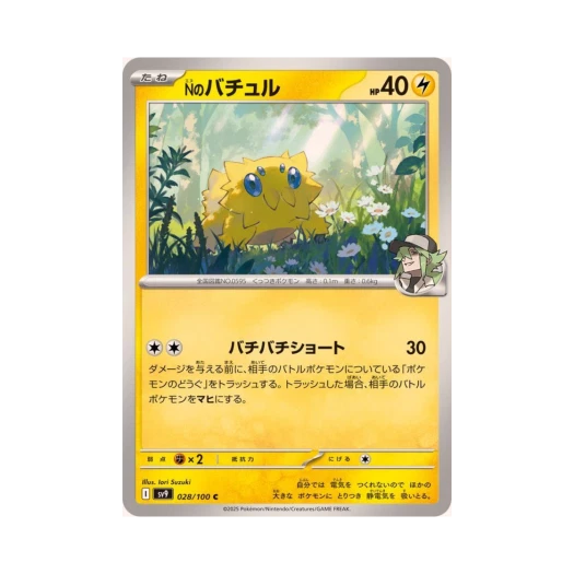 포켓몬 TCG N의 파쪼옥 C 배틀 파트너즈 (일어판)