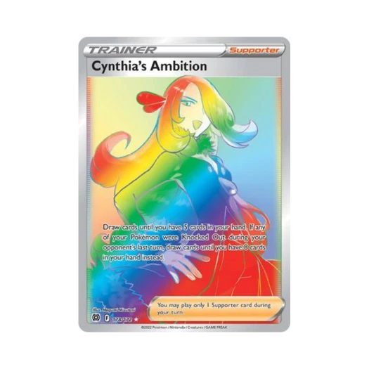 Pokemon TCG Cynthia's Ambition RR Brilliant Stars (English Ver.)