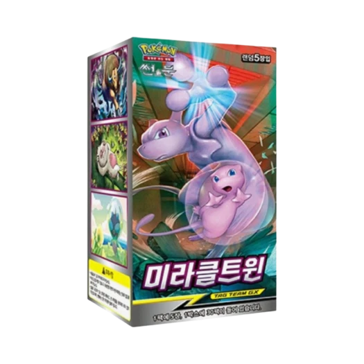 포켓몬 TCG 썬&문 확장팩 미라클 트윈 박스 (30팩/한글판) 카드 이미지