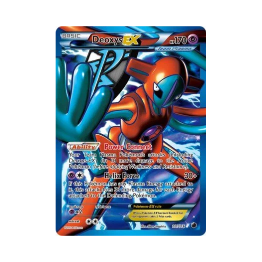 Pokemon TCG Deoxys ex RU Plasma Freeze (English Ver.)