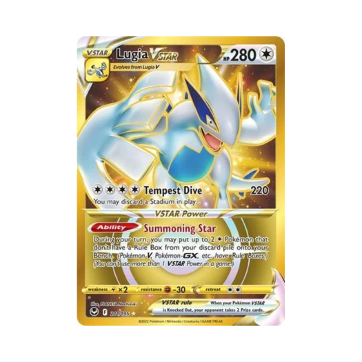 Pokemon TCG Lugia VSTAR RS Silver Tempest (English Ver.)